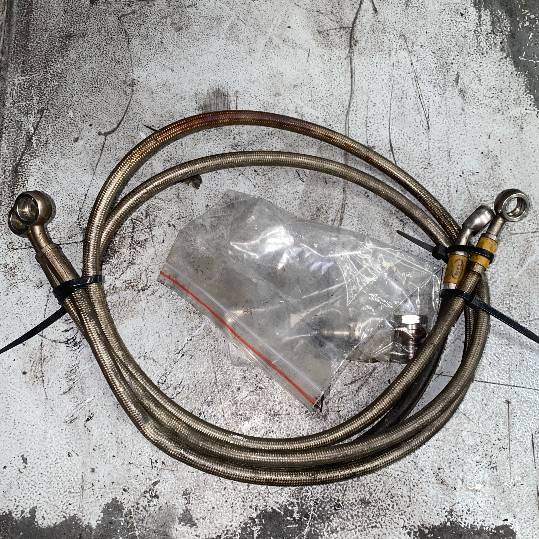 Latiguillo metalico delantero Yamaha FZ6 Fazer 04-06